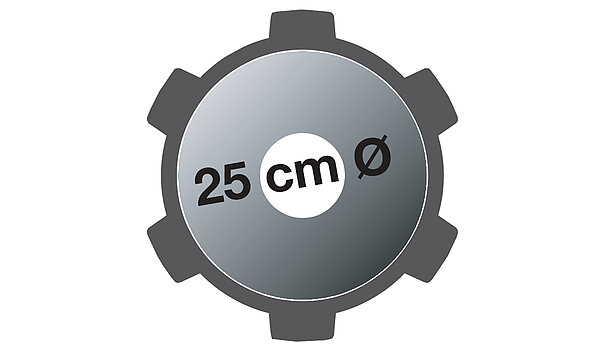 Диаметр 250 мм