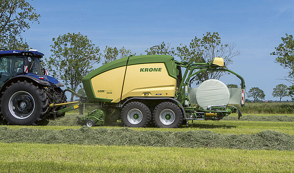 Вариабельный рулонный пресс-подборщик с обмотчиком ComPack CV 150 XC Pro