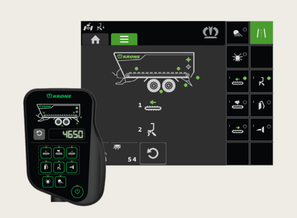 Селекторное управление ­KRONE PreSelect
