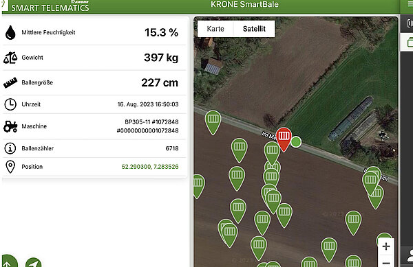Приложение KRONE SmartBale