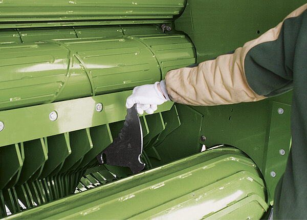 Смена ножей