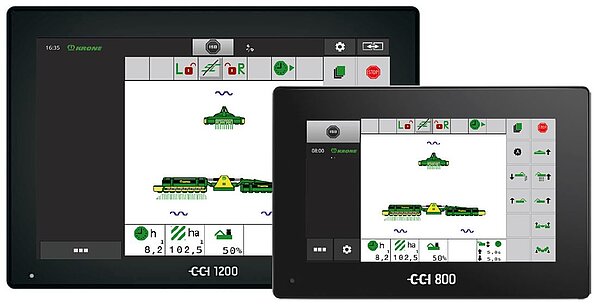 Терминалы управления ISOBUS CCI 800 и CCI 1200