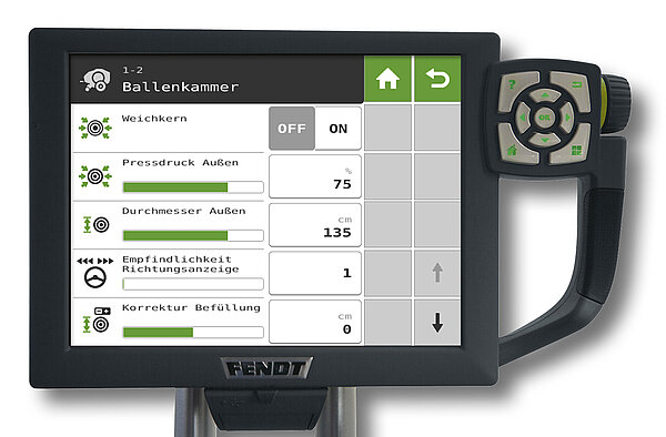 Настройка мягкости сердцевины