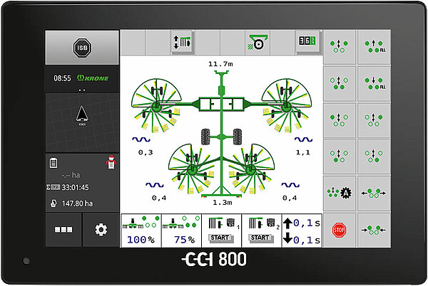 Терминал ISOBUS CCI 800