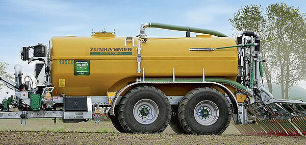 Измерение содержания на цистерне с навозной жижей