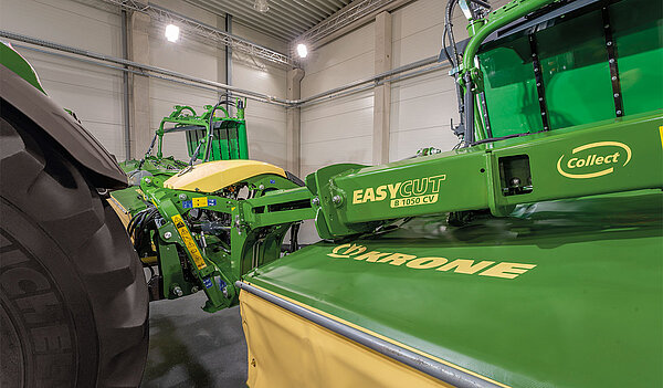 EasyCut B 1050 CV (Collect): гидравлическая регулировка ширины
