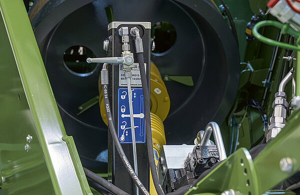 Гидравлическая опорная стойка с двойной функцией