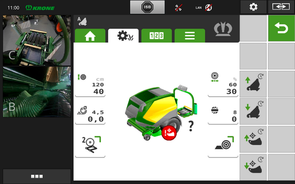 Централизованное переключение групп ножей